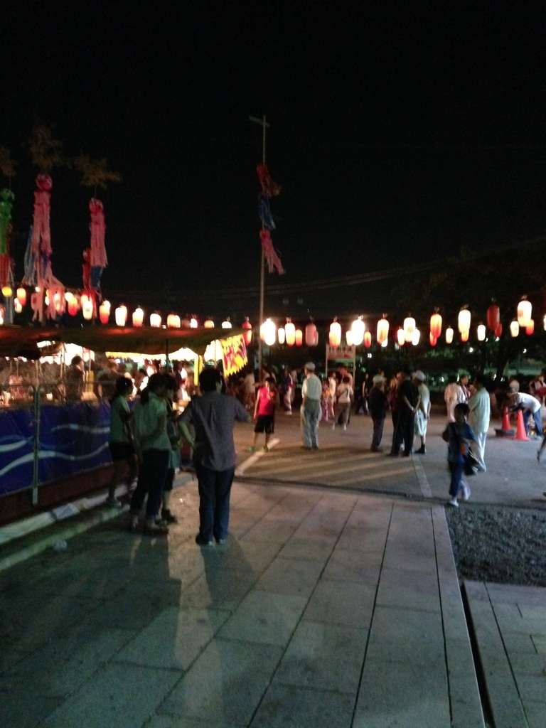 田県神社の盆踊り！